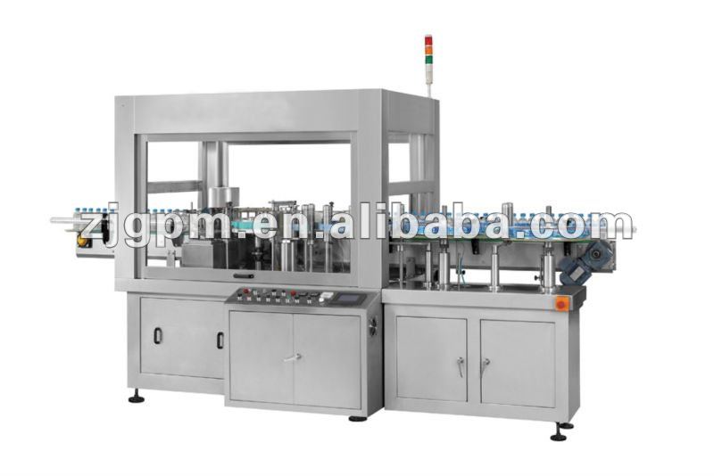 Hot Melt Adhesive Labeling Machine Linear Volume for Round Bottle