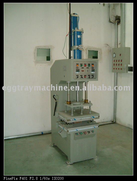 hot press machine presseing and shaping end products