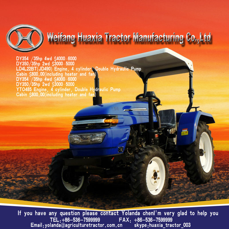 hot sale 35hp farm tractor with good tractor price