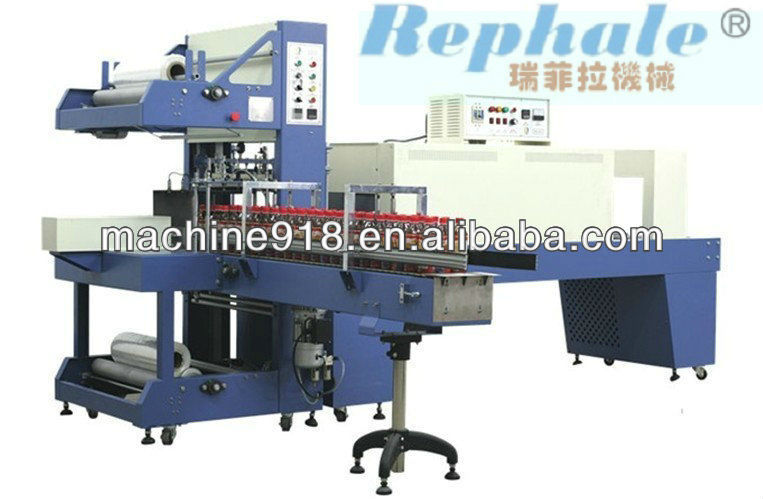 hot sale Automatic Bottle Film Shrink Packing Machine