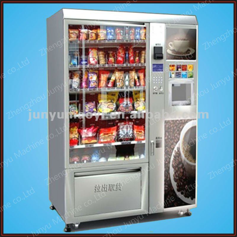 Hot sale automatic snack and drink vending machine