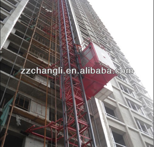 HOT SALE! China Audited Residential Building Construction Hoist SC200/200