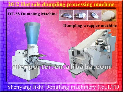 Hot sale combination machine for chinese dumplings,dumpling skin and dumpling forming machine