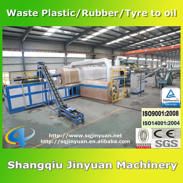 Hot sale continuous waste Tire / tyre recycling machine with CE, SGS, ISO, TUV