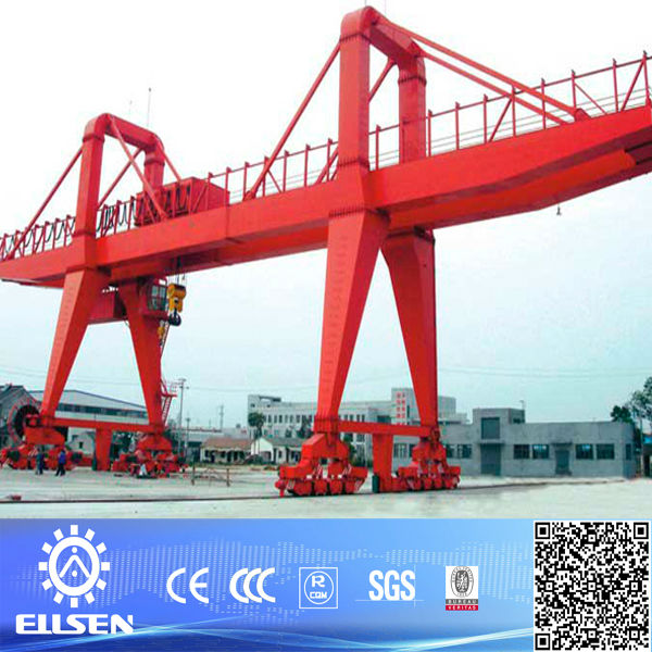 Hot sale double beam marble gantry crane