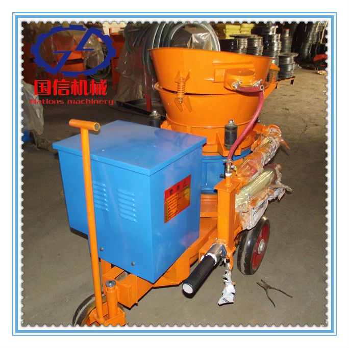 hot sale dry mix shotcrete machine safety