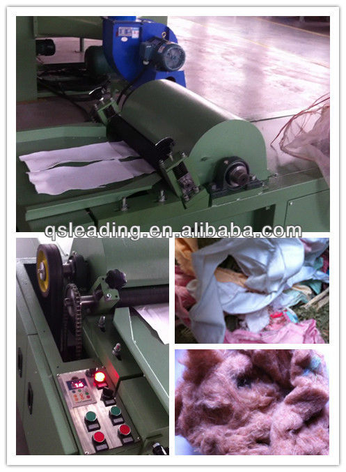 Hot sale roller polyester fiber carding machine