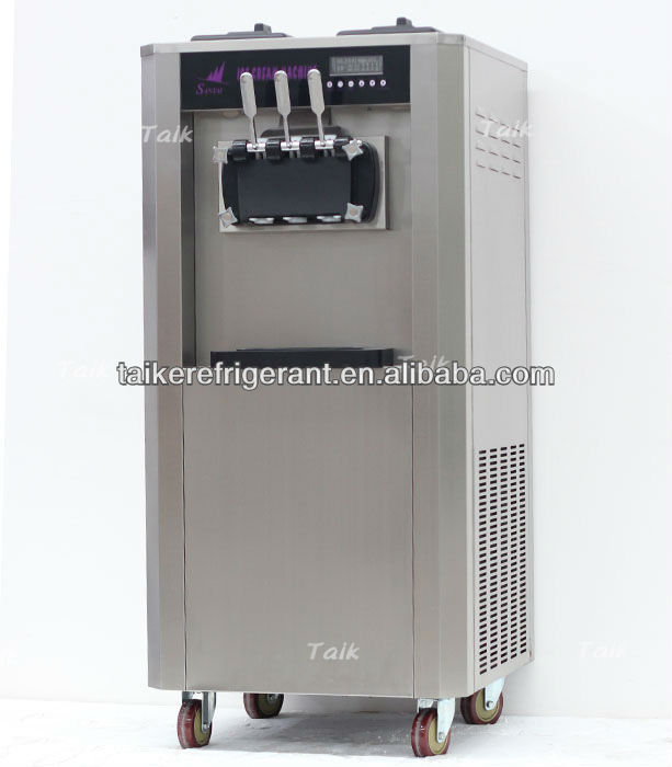 Hot sale ST668 soft ice cream machine /frozen yogurt machine with CE