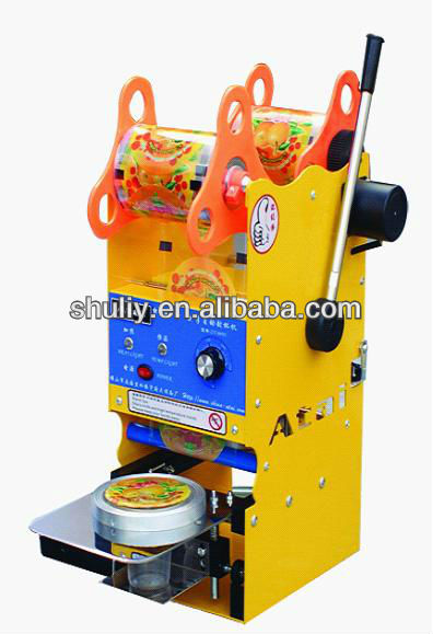 Hot sell Bubble Tea Manual Cup Sealing Machine/semi automatic manual cup sealing machine for small business 0086-15838061570