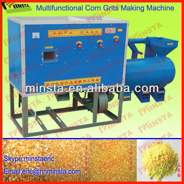 Hot Sell Electric Big Capacity 500kg Multifunctional Maize/Corn Grits Makig Machine