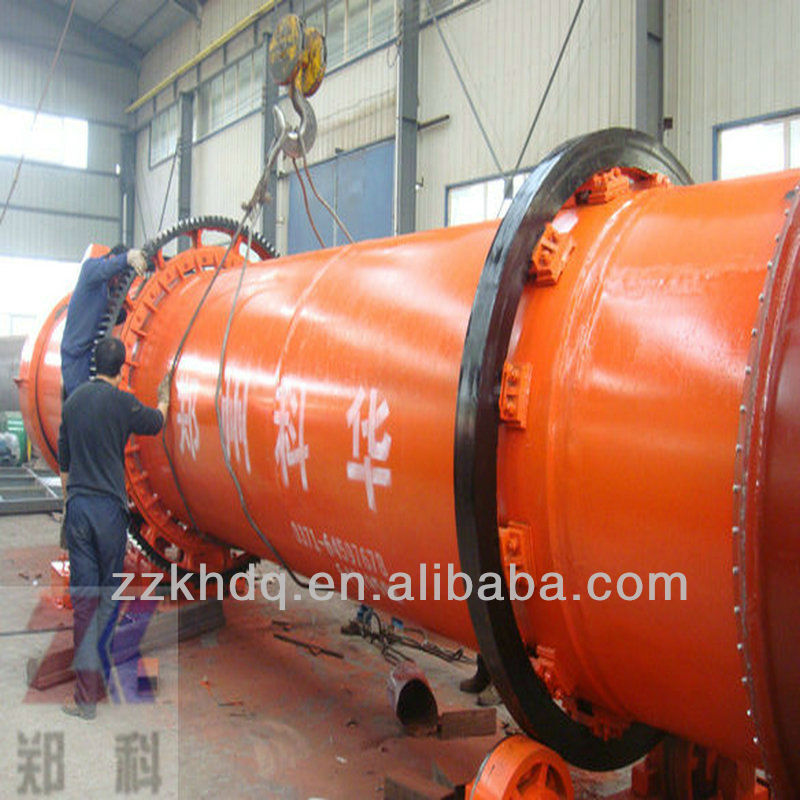 hot selling 1.5m*12m Zhengke brand sand dryer