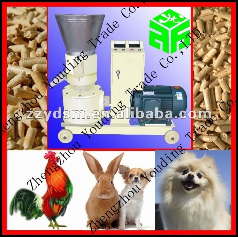 Hot selling flat-die animal feed pellet machine