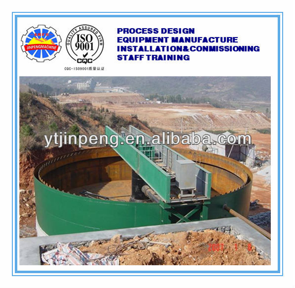 Hot selling high quality thickener with central transmission for mineral processing