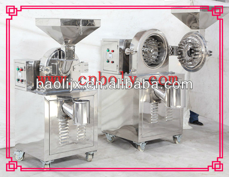 Hot selling stainless steel cumin powder grinder machine with ISO/CE
