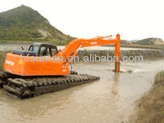 Hot! SUNTON SE280 Amphibious Dredging Excavator for Sale!