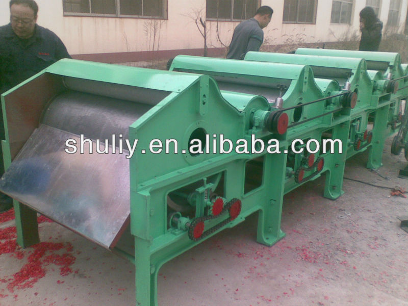 hot textile waste recycling machine/cotton processing machine/textile machine+0086 15838061730