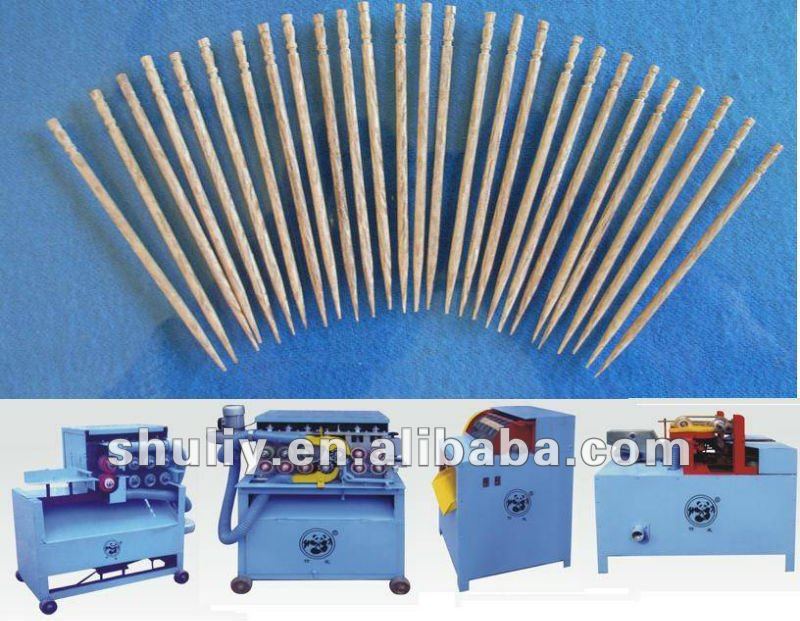 hot toothpick machine/bamboo toothpick producing line/ wooden toothpick making machinery/0086-15838061730