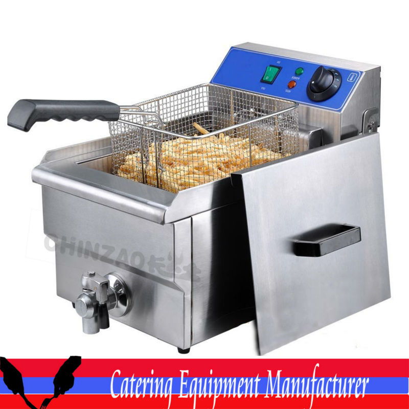 Hotel Equipment Industrial Deep Fat Fryer DZL-17V Hotel Equipment Industrial Deep Fat Fryer