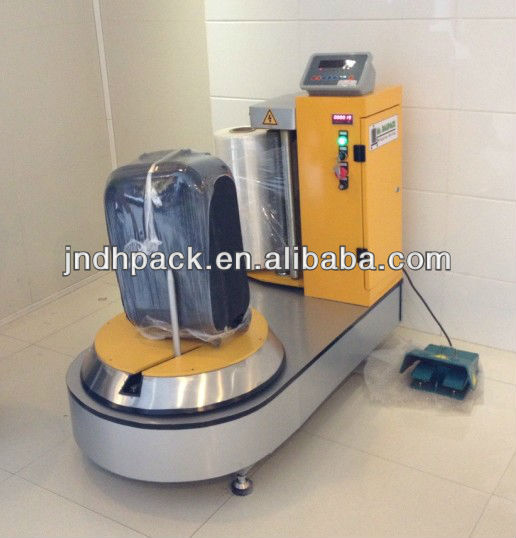 Hotel/suitcse luggage wrapping machine