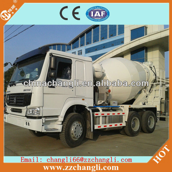 HOWO 6*4 concrete mixing truck 6m3