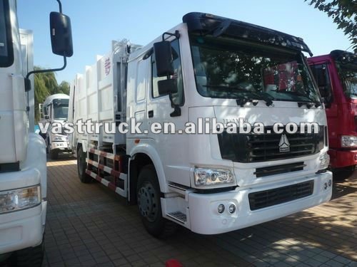 HOWO Garbage Truck 6X4 odel Number:ZZ3257M3841 HOWO Garbage Truck 6X4