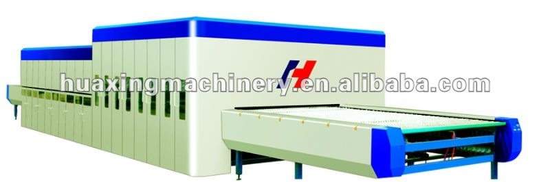 HPW-H Lateral Flat/bend Glass Tempering Furnace