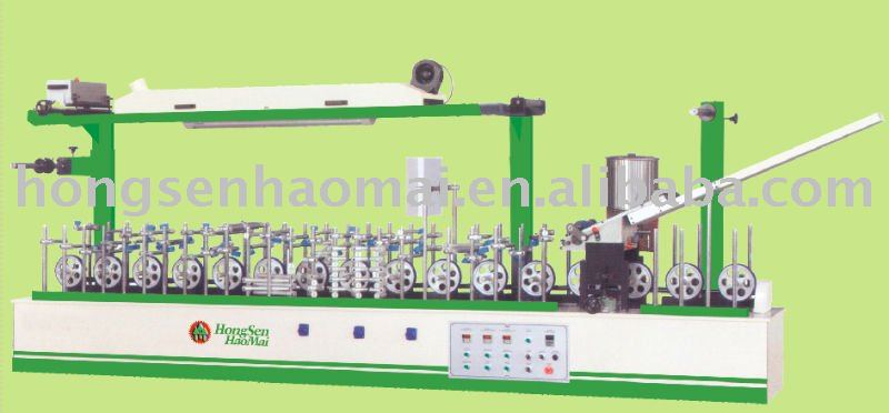 HSHM1350BF-A profile Wrapping machine (hot and cold glue)