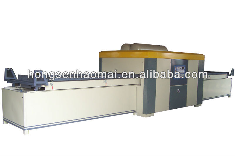 HSHM2500YM-A automatic vacuum laminating press machinery for pvc door