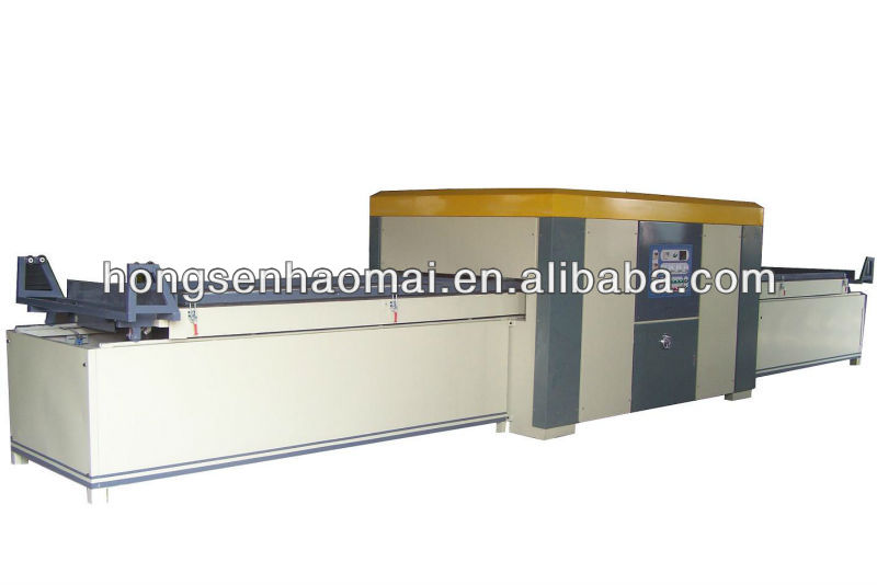 HSHM2500YM-A vacuum membrane press machine for wood furniture