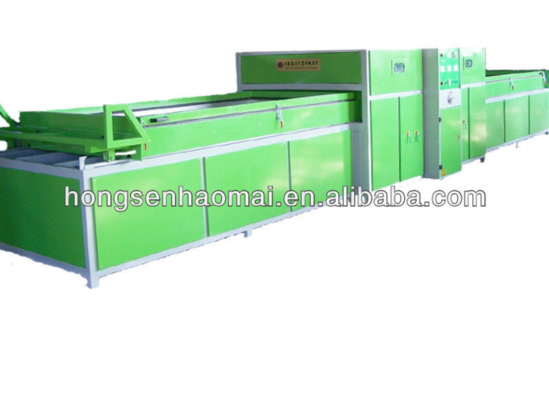 HSHM2500YM-A woodworking vacuum film press machine in wooden furniture