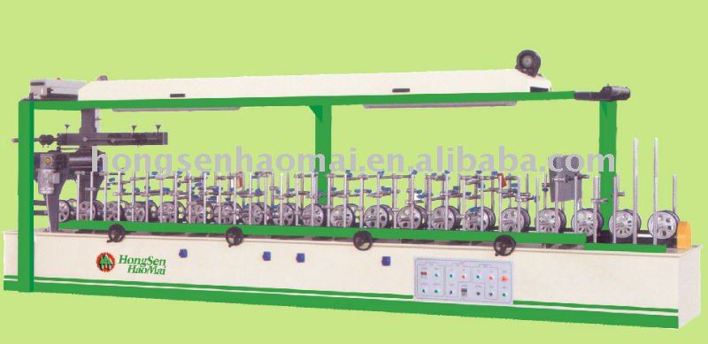 HSHM300BF-C profile wrapping machine(roll&scarp-coating)