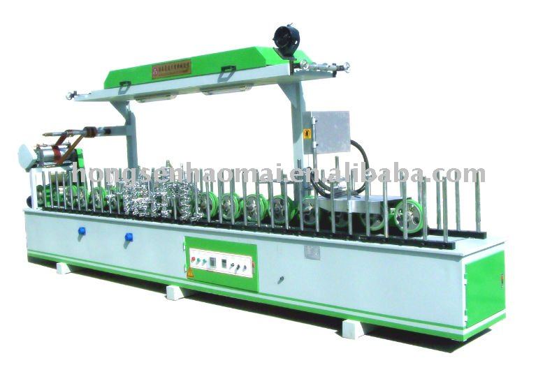 HSHM300BF-D pvc profile wrapping machine with roller coater