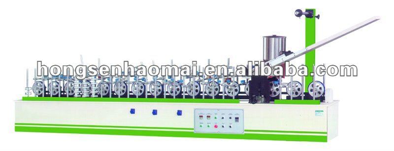 HSHM300BF-D wooden veneer wrapping machine for profile