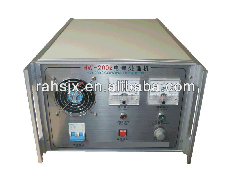 HW-2002 PE plastic film corona treater device