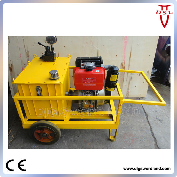 Hydraulic concrete splitter