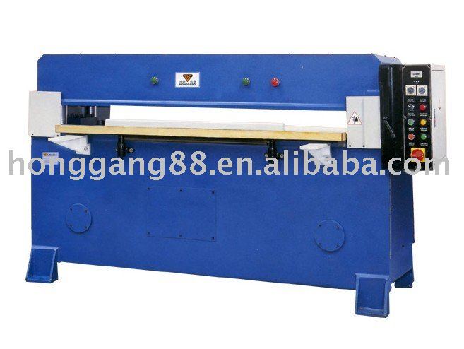 hydraulic die cutting press for leather/foam