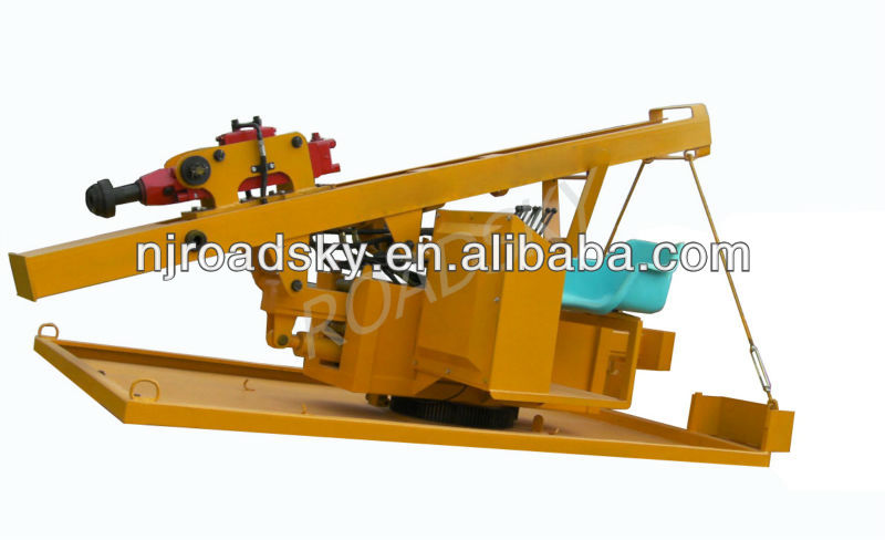 Hydraulic Guardrail Excavator Post Driver