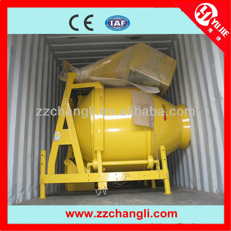 hydraulic JFC350 diesel mixer, diesel concrete mixer, diesel engine concrete mixer