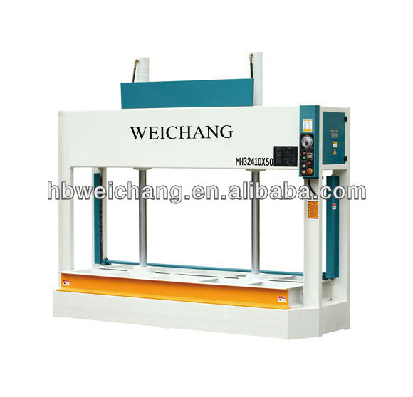 hydraulic laminate press machine cold press for wood door MH3248*50/MH32410*50/MH32510*50/MH32610*50