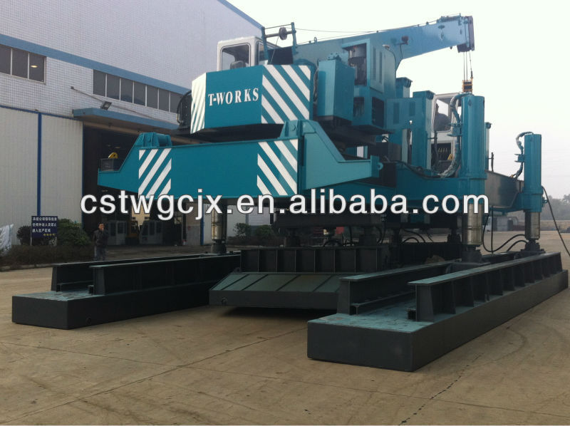 hydraulic piling machine for construction
