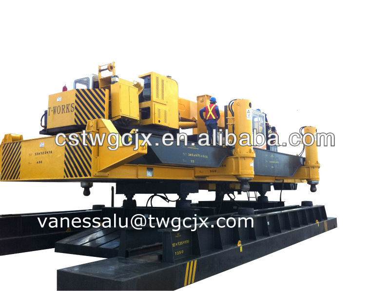 Hydraulic piling machine/ injection piling system