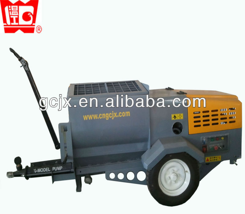 Hydraulic plastering machine for 3D panel