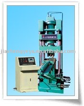 Hydraulic press machine with four pillars