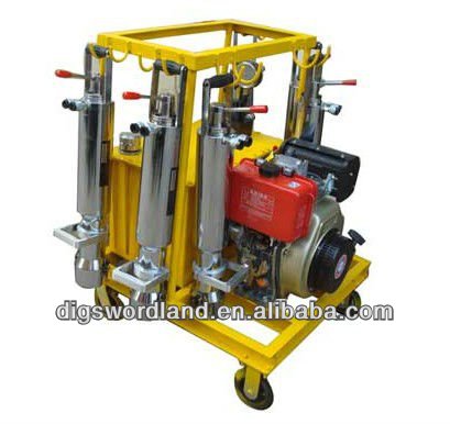 Hydraulic rock splitter