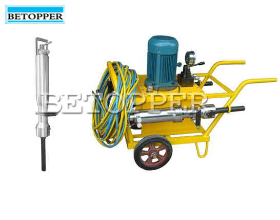 Hydraulic rock splitter