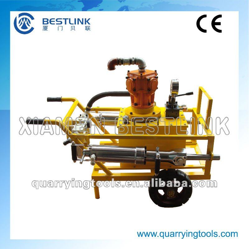 Hydraulic stone and rock splitter