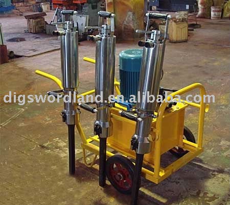 hydraulic stone splitter ~