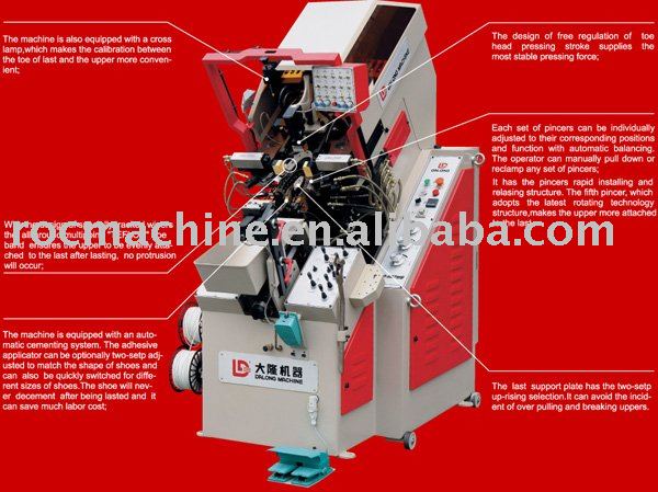 Hydraulic Toe Lasting Machine