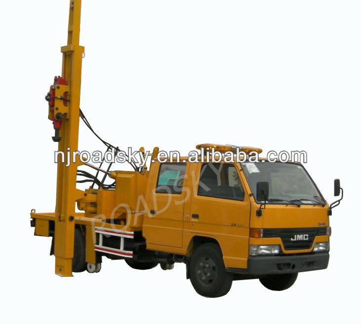 Hydraulic Tractor Mounted Post Driver