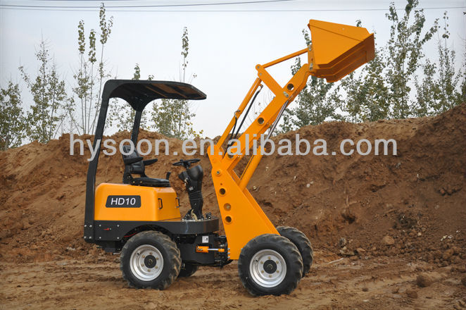 HYSOON CE Cetificated mini digger for garden (HD10L)